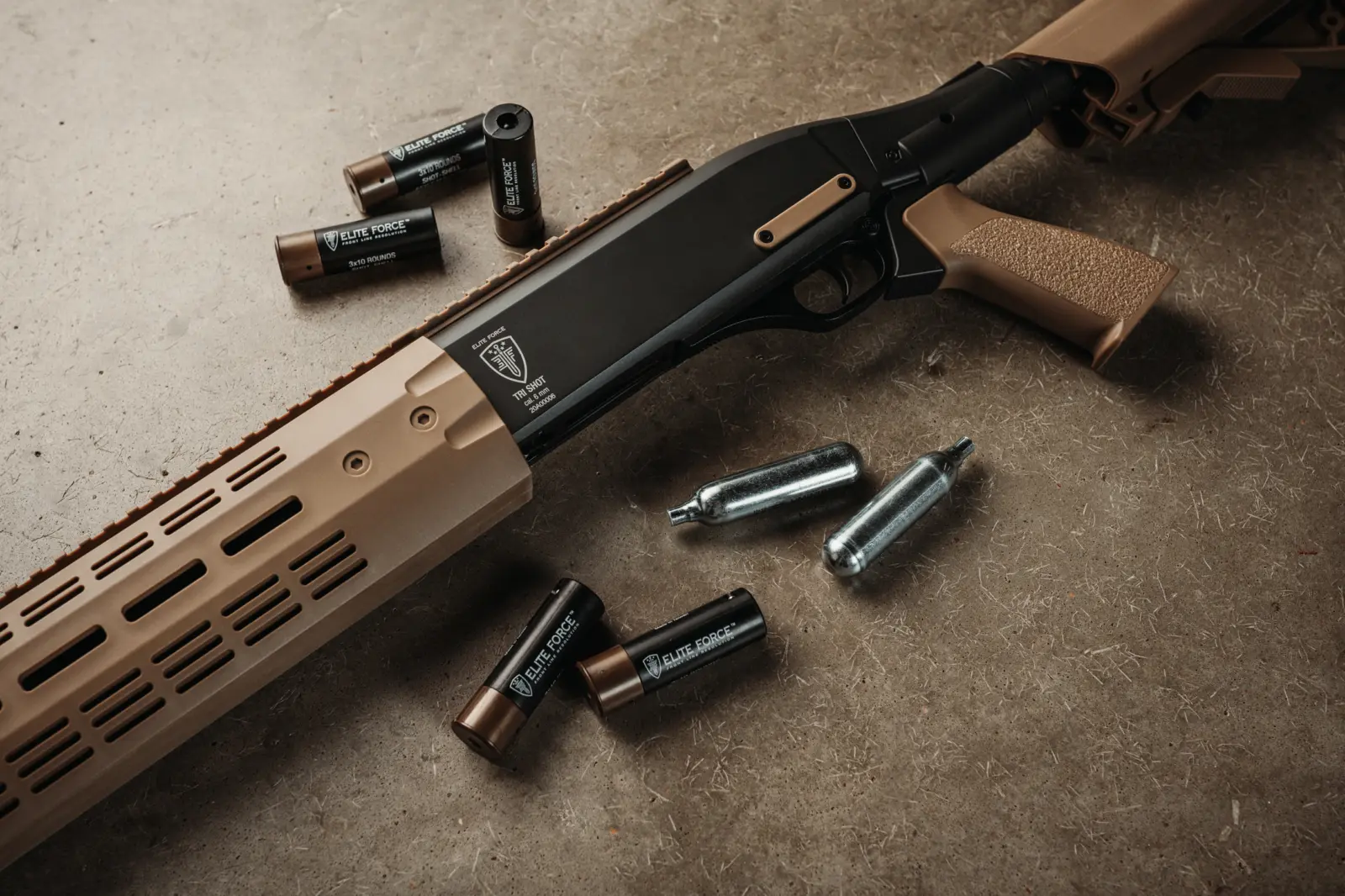 EF TRI-SHOT C02 Shotgun - M-LOK -UPDATED GEN2 5 EF TRI-SHOT C02 Shotgun - M-LOK -UPDATED GEN2 — Gallery image 5
