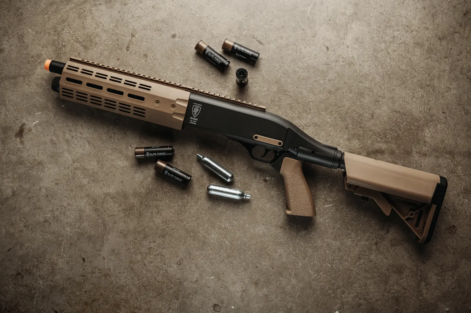 EF TRI-SHOT C02 Shotgun - M-LOK -UPDATED GEN2 7 EF TRI-SHOT C02 Shotgun - M-LOK -UPDATED GEN2 — Gallery image 7