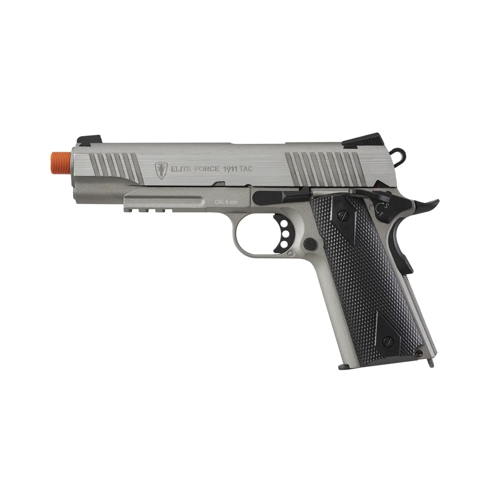 Elite Force 1911 TAC C02 Blowback-Stainless(Gen3) 2 Elite Force 1911 TAC C02 Blowback-Stainless(Gen3) — Gallery image 2