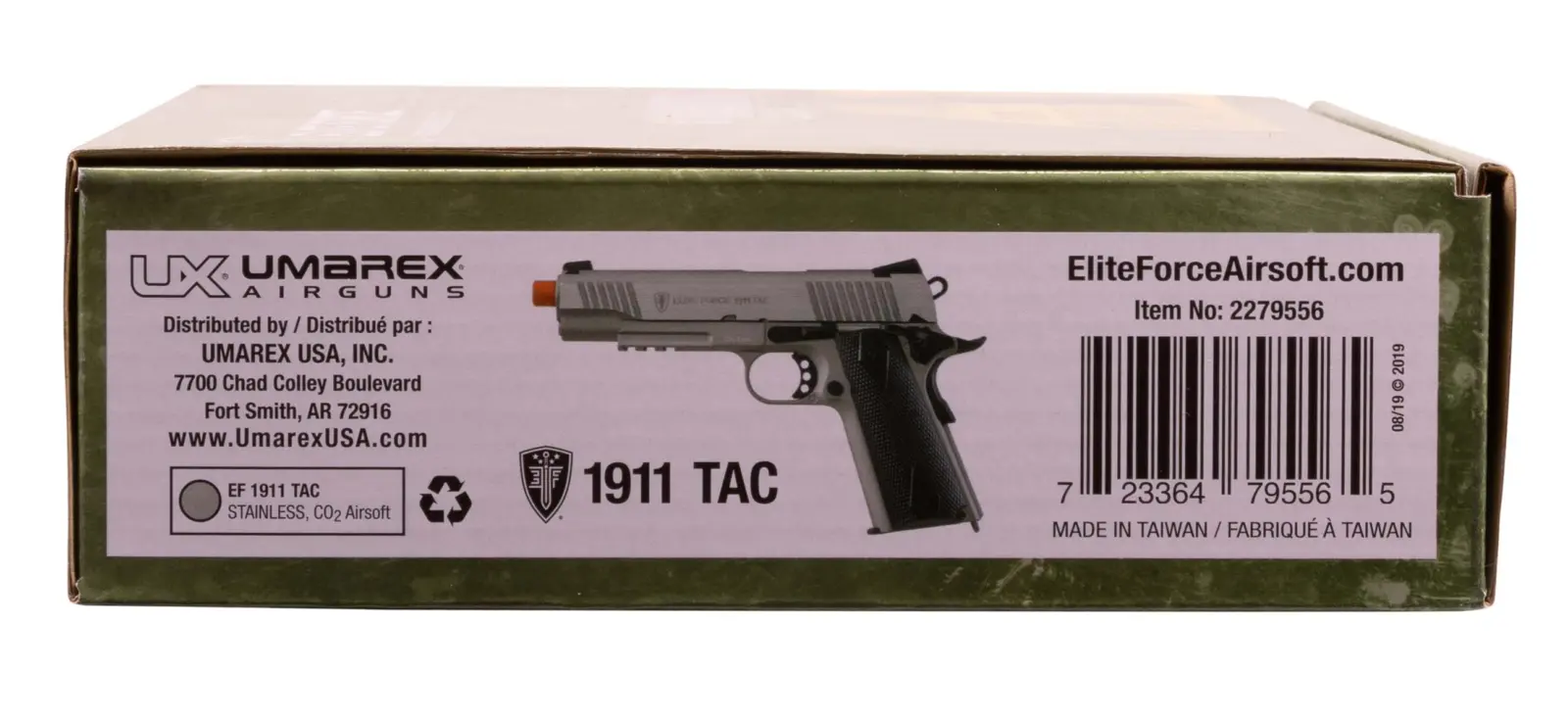 Elite Force 1911 TAC C02 Blowback-Stainless(Gen3) 4 Elite Force 1911 TAC C02 Blowback-Stainless(Gen3) — Gallery image 4
