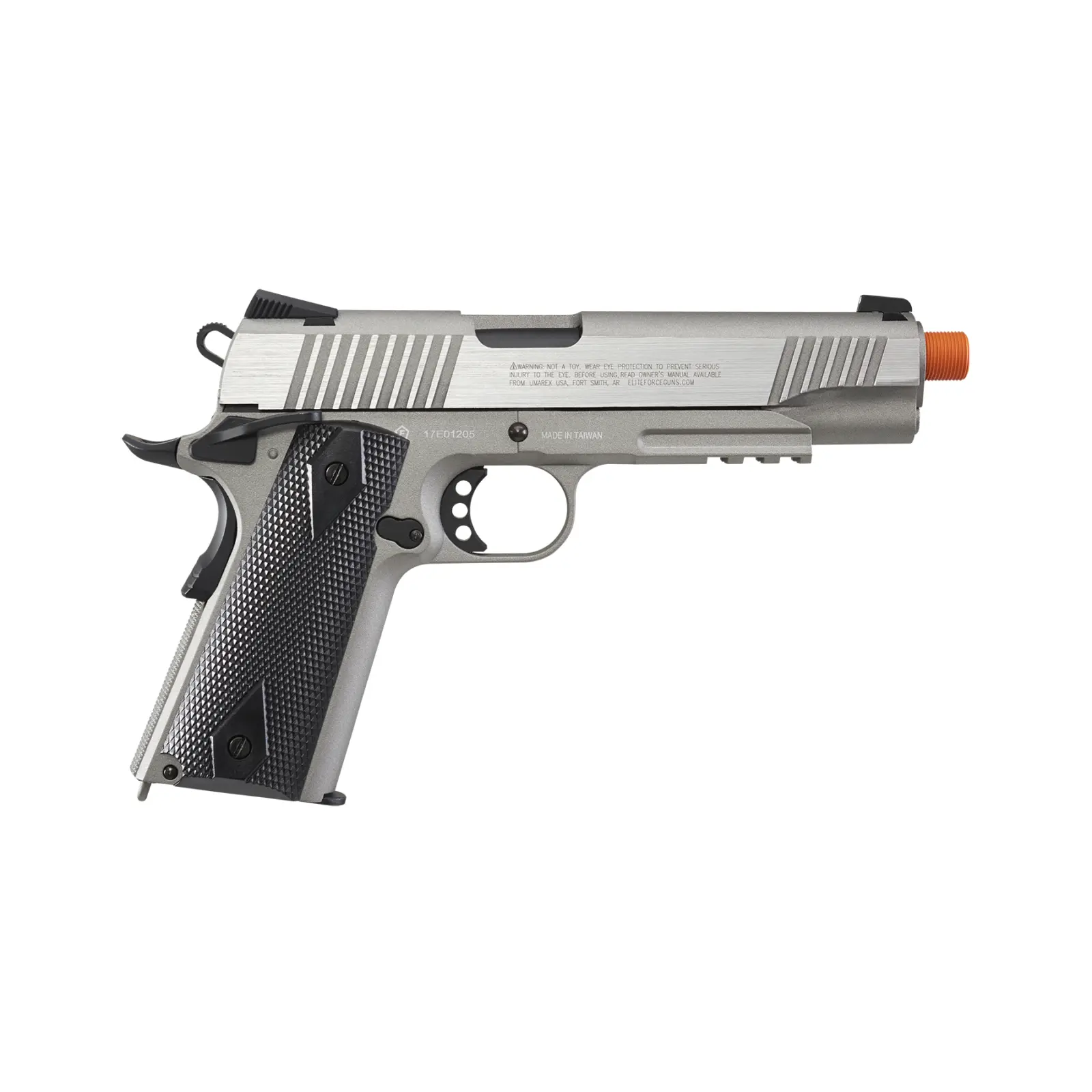 Elite Force 1911 TAC C02 Blowback-Stainless(Gen3) 8 Elite Force 1911 TAC C02 Blowback-Stainless(Gen3) — Gallery image 8