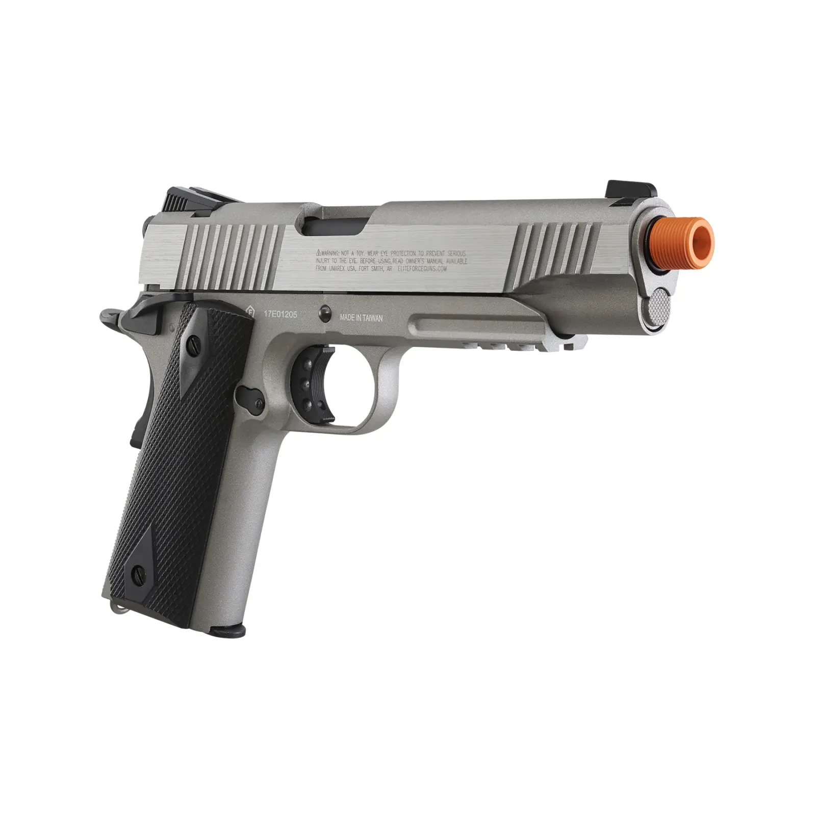 Elite Force 1911 TAC C02 Blowback-Stainless(Gen3) 1 Elite Force 1911 TAC C02 Blowback-Stainless(Gen3) — Product image