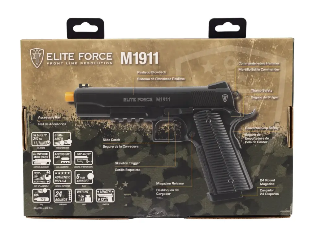 Elite Force M1911 CO2 - Blowback - Polymer — Product image