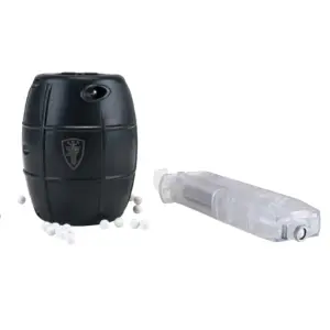 HAILSTORM -BLK- GBB BB SHOWER GRENADE w/speedloader — Product image