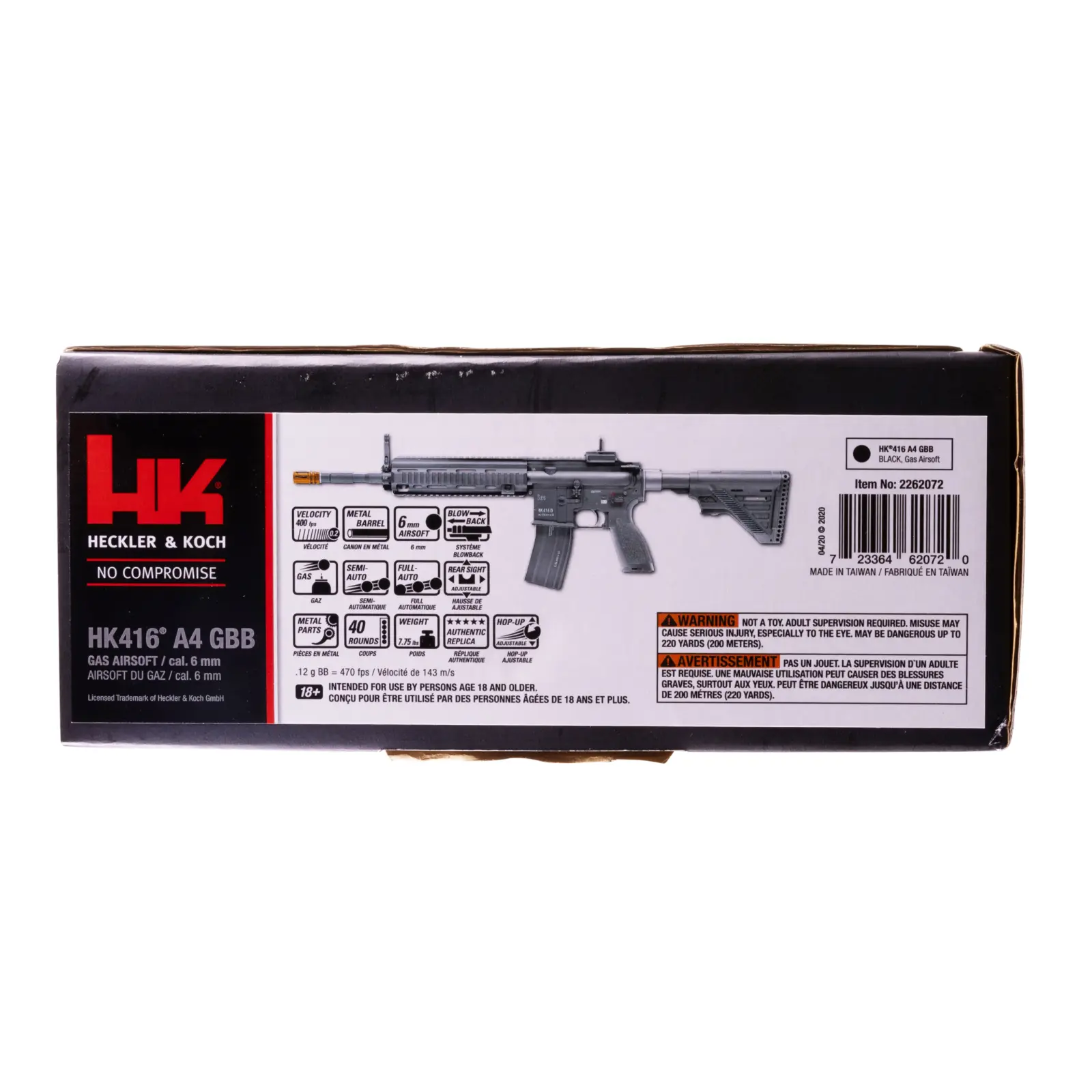 HK 416 A4 GBB - (KWA) - BLK 10 HK 416 A4 GBB - (KWA) - BLK — Gallery image 10