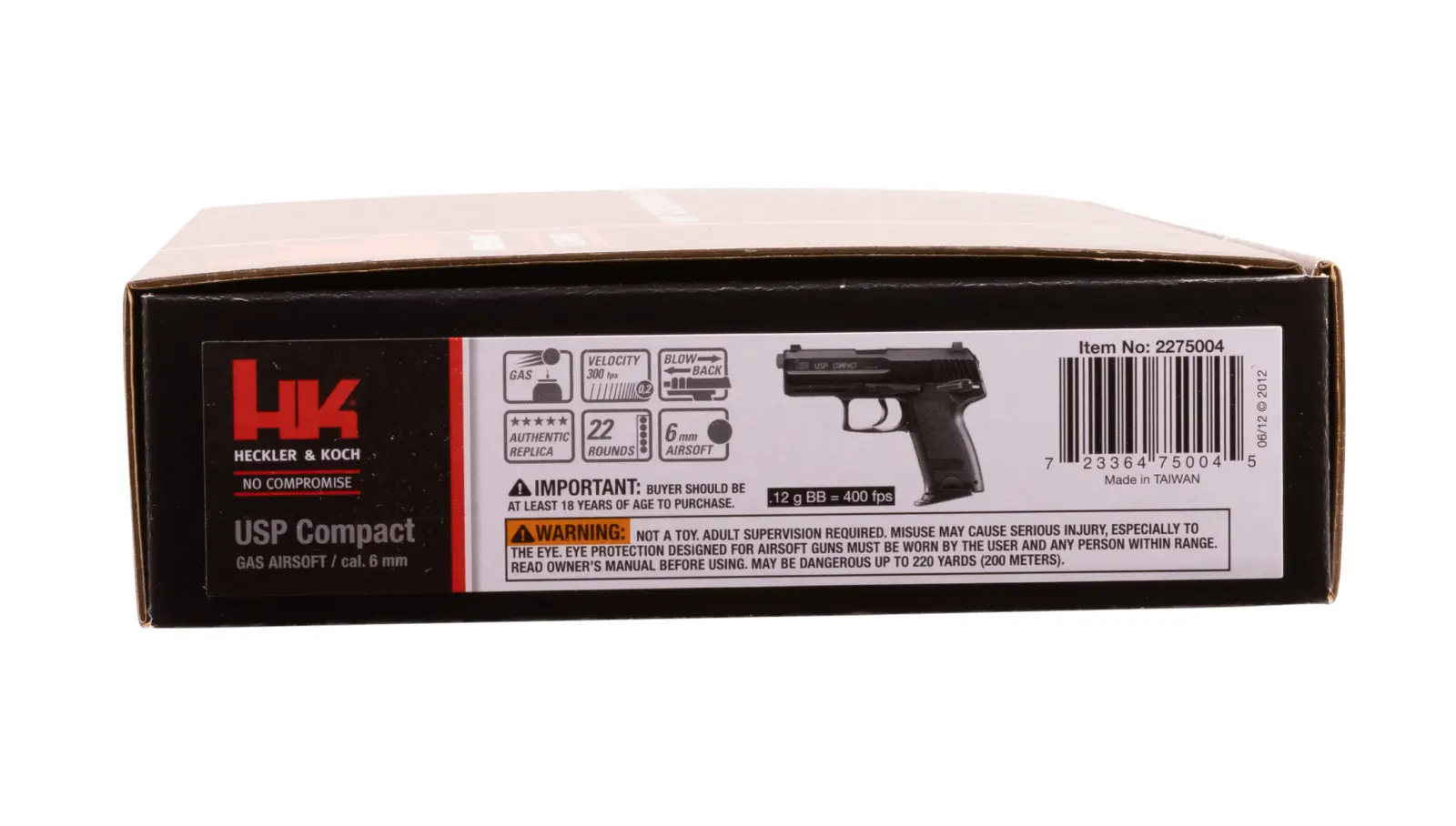 H&K USP COMPACT GBB(KWA) 13 H&K USP COMPACT GBB(KWA) — Gallery image 13