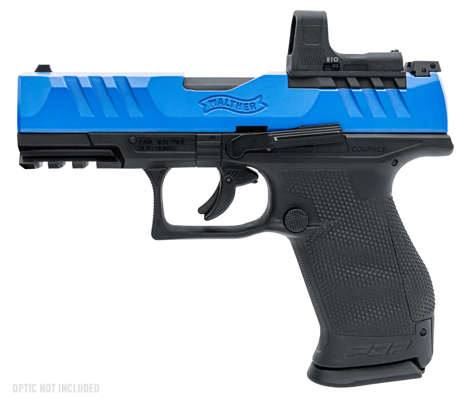 Optic Ready T4E Walther PDP 43 cal Paintball Pistol LE Blue w/2mags 9 Optic Ready T4E Walther PDP 43 cal Paintball Pistol LE Blue w/2mags — Gallery image 9