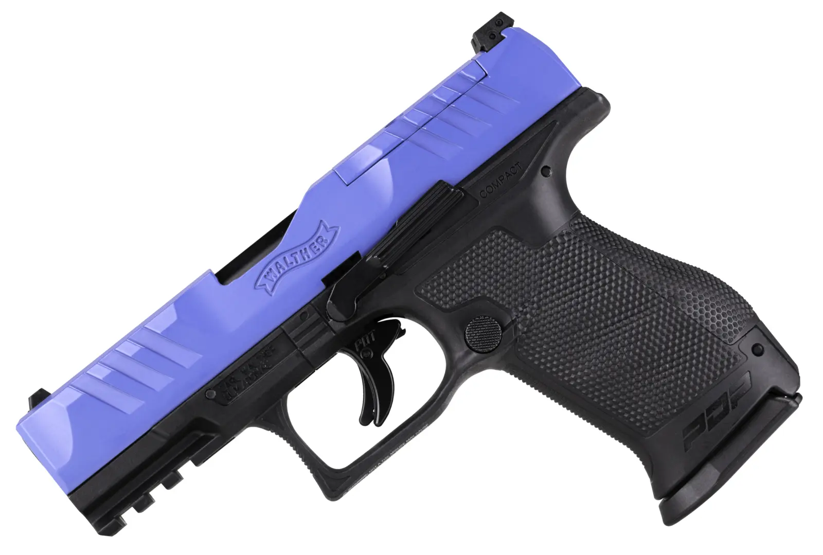 Optic Ready T4E Walther PDP 43 cal Paintball Pistol LE Blue w/2mags 13 Optic Ready T4E Walther PDP 43 cal Paintball Pistol LE Blue w/2mags — Gallery image 13