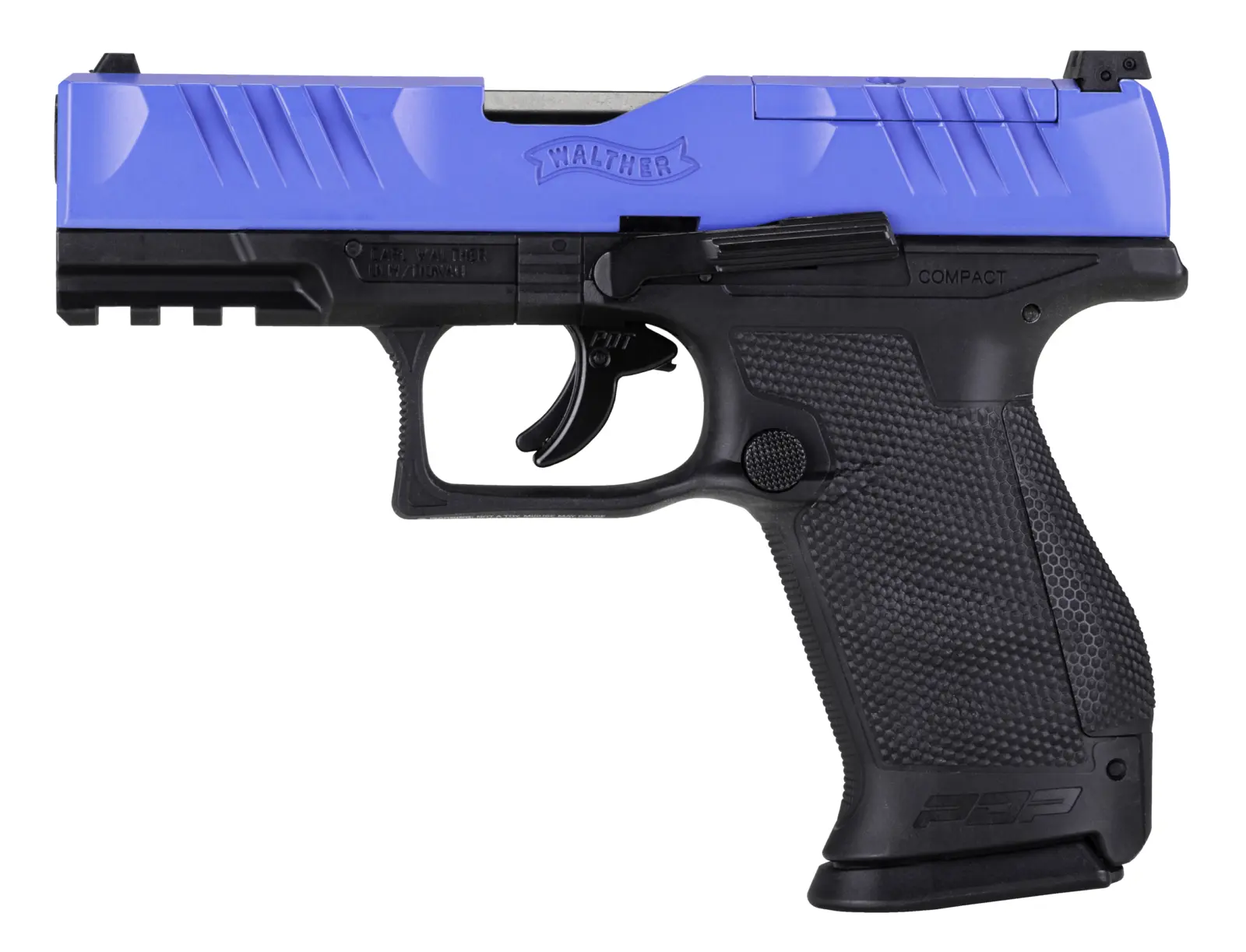 Optic Ready T4E Walther PDP 43 cal Paintball Pistol LE Blue w/2mags 16 Optic Ready T4E Walther PDP 43 cal Paintball Pistol LE Blue w/2mags — Gallery image 16