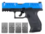 Optic Ready T4E Walther PDP 43 cal Paintball Pistol LE Blue w/2mags — Product image