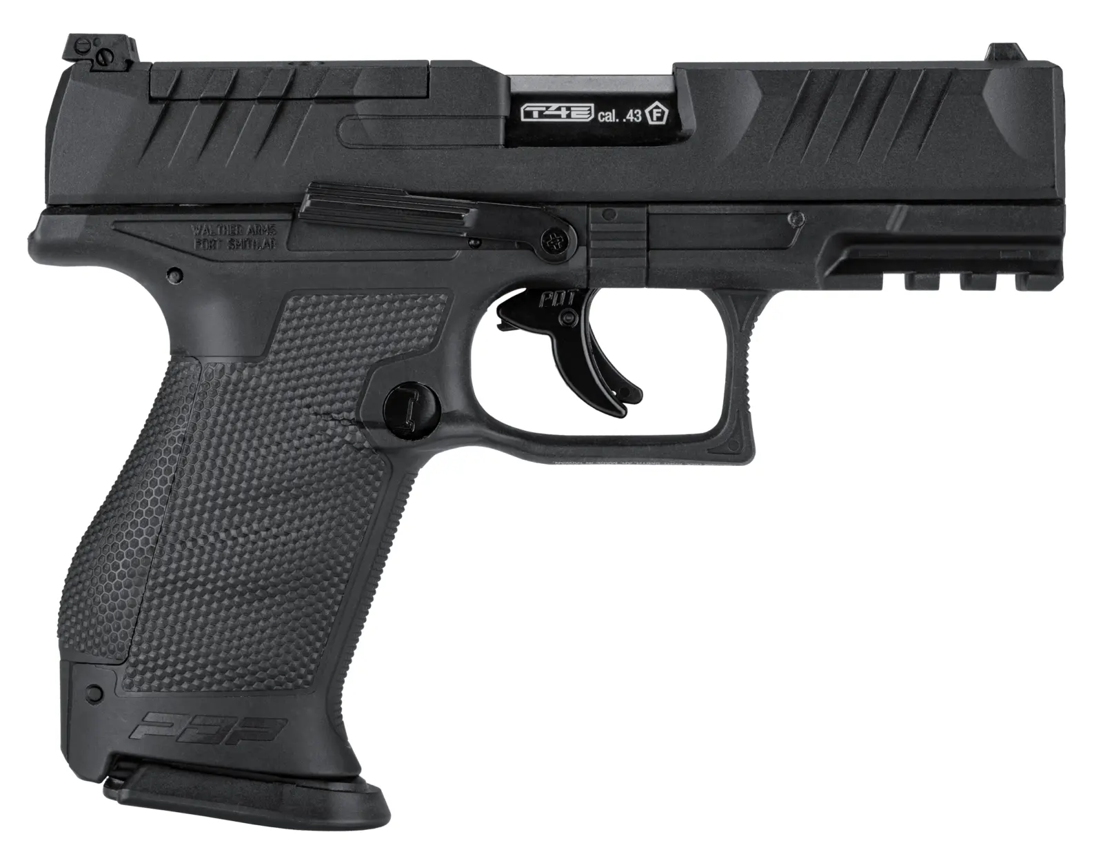 **OPTIC READY**T4E Walther PDP 43 cal Paintball Pistol Black 3 **OPTIC READY**T4E Walther PDP 43 cal Paintball Pistol Black — Gallery image 3