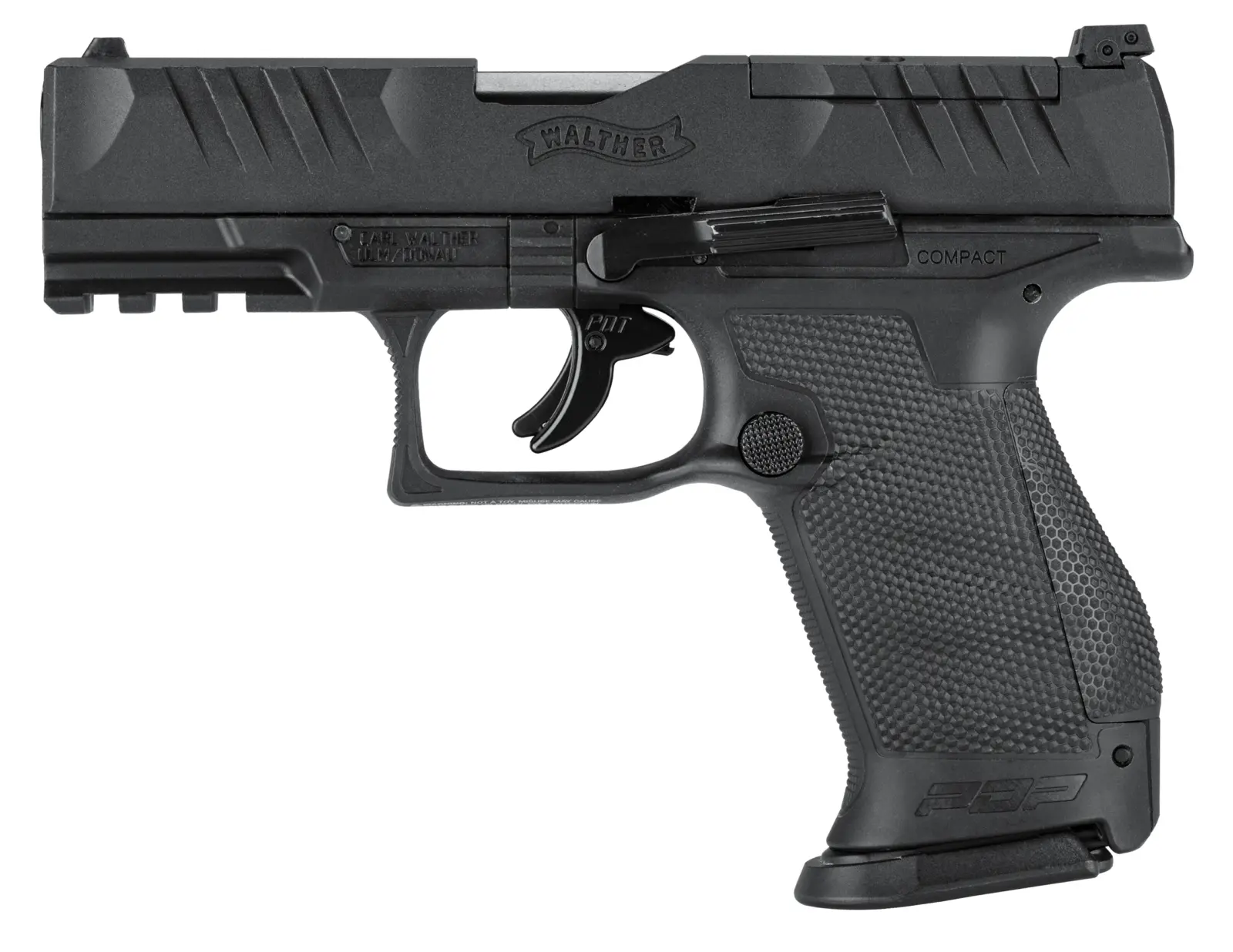 **OPTIC READY**T4E Walther PDP 43 cal Paintball Pistol Black 14 **OPTIC READY**T4E Walther PDP 43 cal Paintball Pistol Black — Gallery image 14