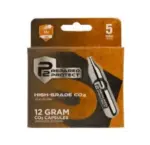 P2P 12G CO2 Cylinders - 5 Pack — Product image