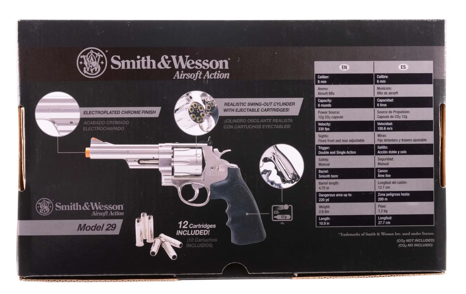 S&W M29 5" Metal Revolver- CHROME Electroplated 9 S&W M29 5" Metal Revolver- CHROME Electroplated — Gallery image 9