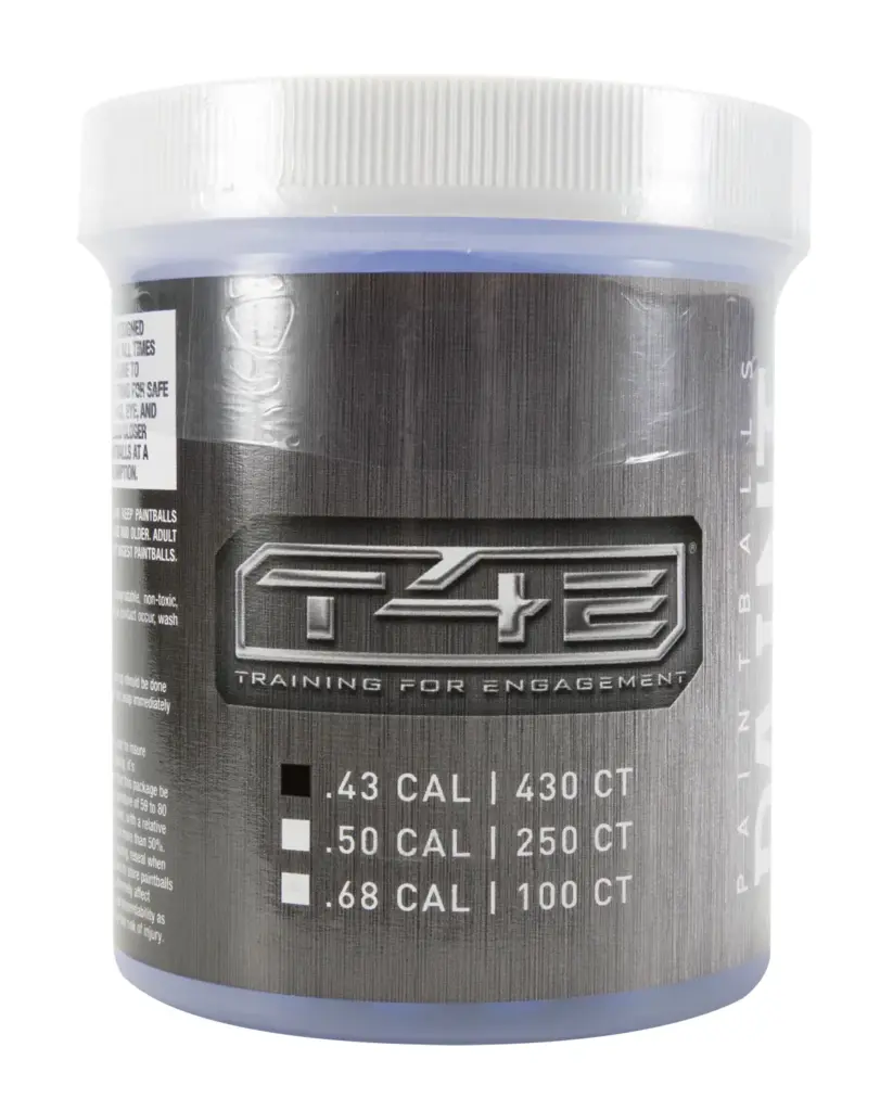 T4E .43 Cal Paintballs Blue/Light Blue - 430CT JAR — Product image