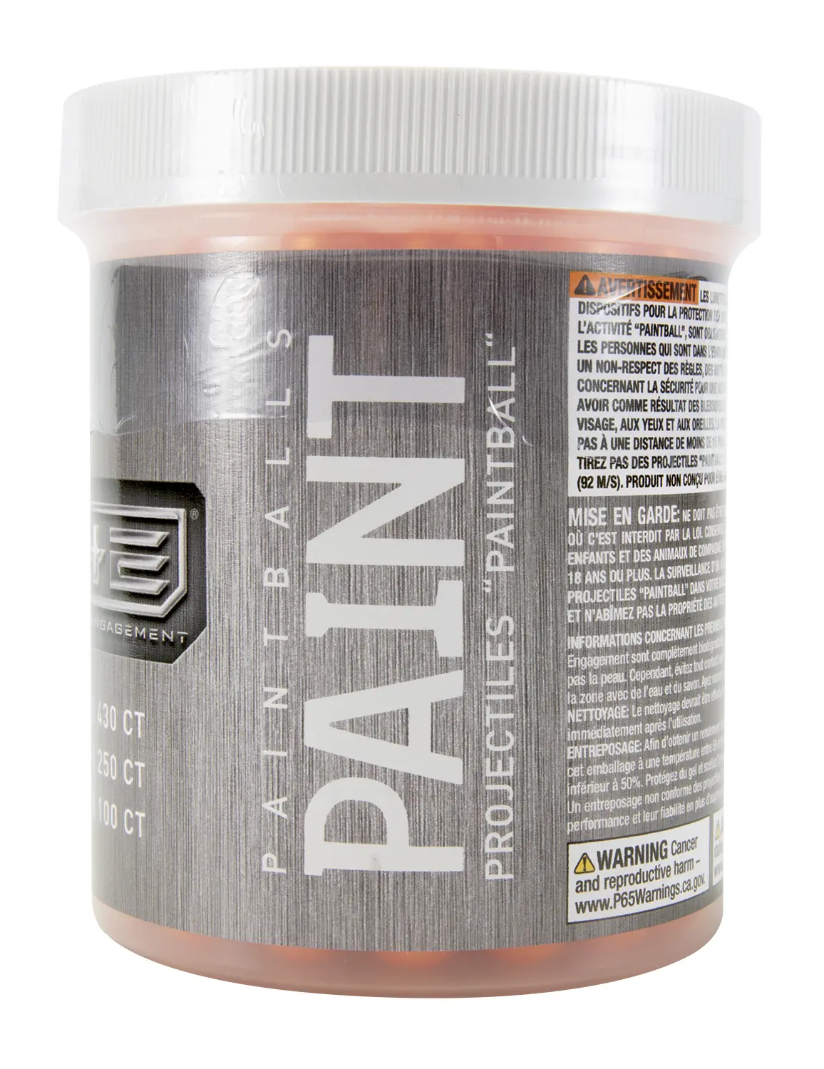 T4E .43 Cal Paintballs Orange (430CT JAR) 5 T4E .43 Cal Paintballs Orange (430CT JAR) — Gallery image 5