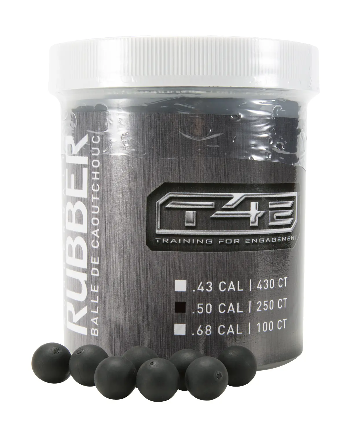 T4E .50 Cal Rubber Ball Ammo (250 count jar) 3 T4E .50 Cal Rubber Ball Ammo (250 count jar) — Gallery image 3