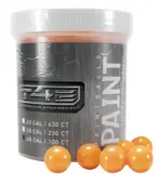 T4E .68 Cal Paintballs Orange (100 ct Jar) — Product image
