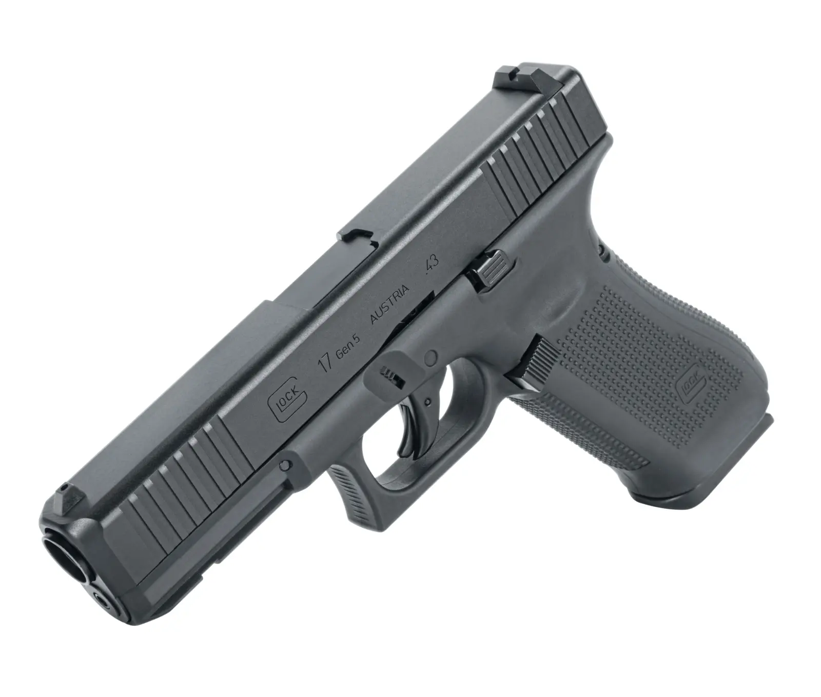 T4E GLOCK G17 GEN 5 PAINTBALL MARKER -.43 CAL-BLACK 2 T4E GLOCK G17 GEN 5 PAINTBALL MARKER -.43 CAL-BLACK — Gallery image 2