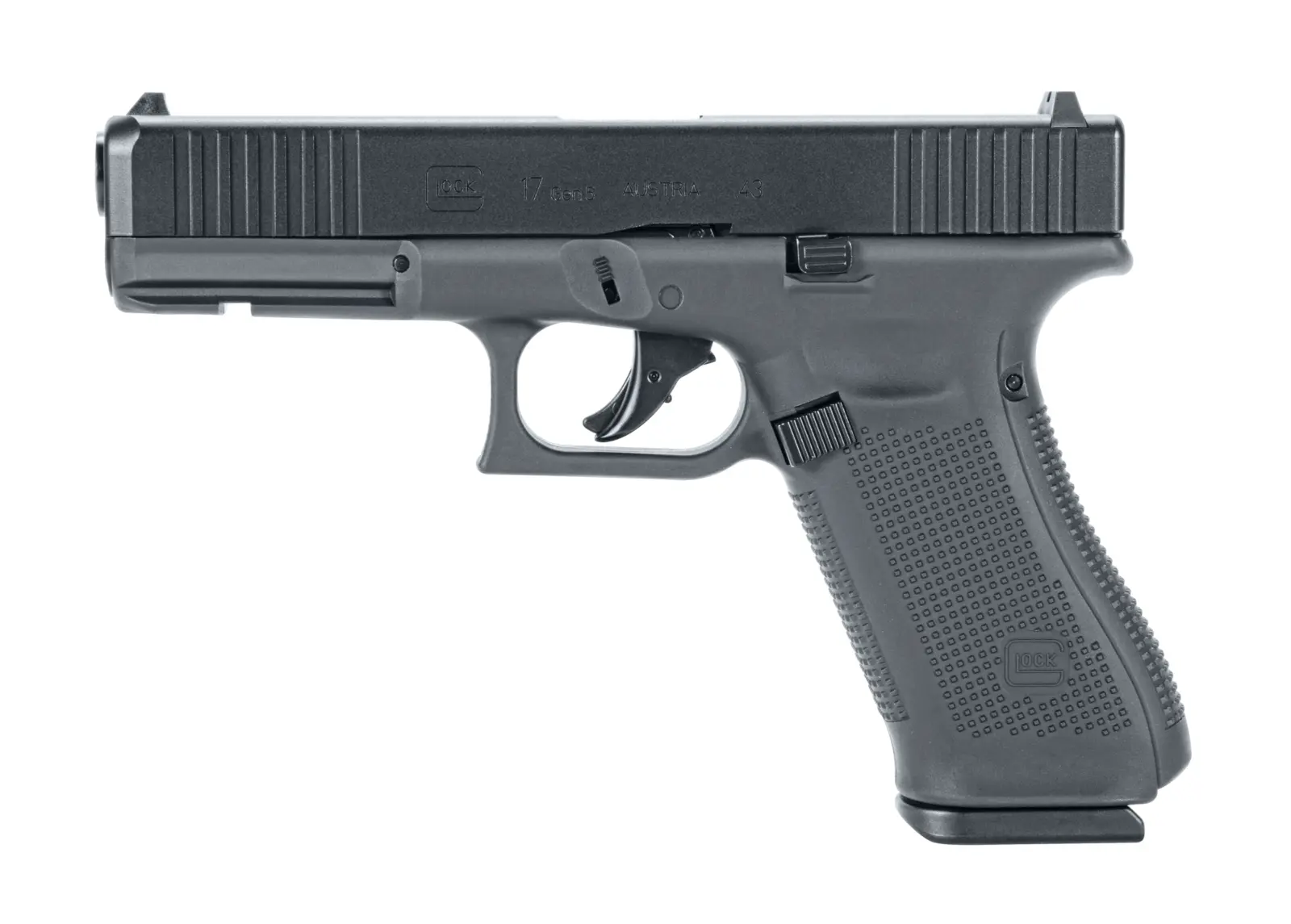 T4E GLOCK G17 GEN 5 PAINTBALL MARKER -.43 CAL-BLACK 1 T4E GLOCK G17 GEN 5 PAINTBALL MARKER -.43 CAL-BLACK — Product image