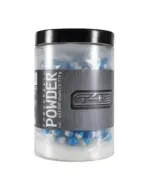 T4E POWDER BALL-.43 CAL-BLUE/WHITE (500 CT JAR) — Product image