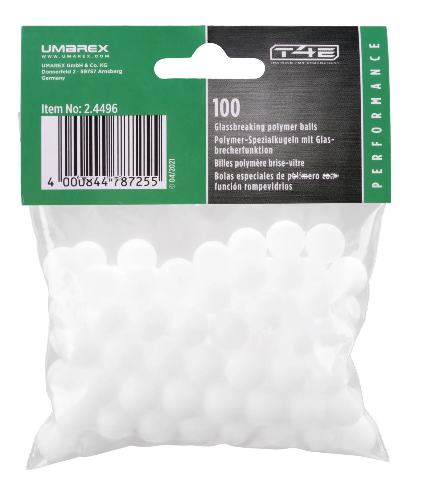 T4E Quick Access Balls ..43 Caliber 3 T4E Quick Access Balls-.43 cal-white 100 ct — Gallery image 3