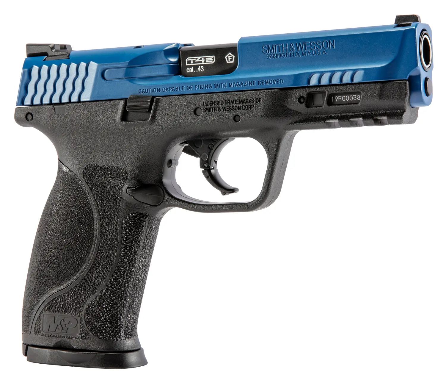 T4E S&W M&P9 M2.0 LE Blue Training -.blue/black 4 T4E S&W M&P9 M2.0 LE Blue Training -.blue/black — Gallery image 4