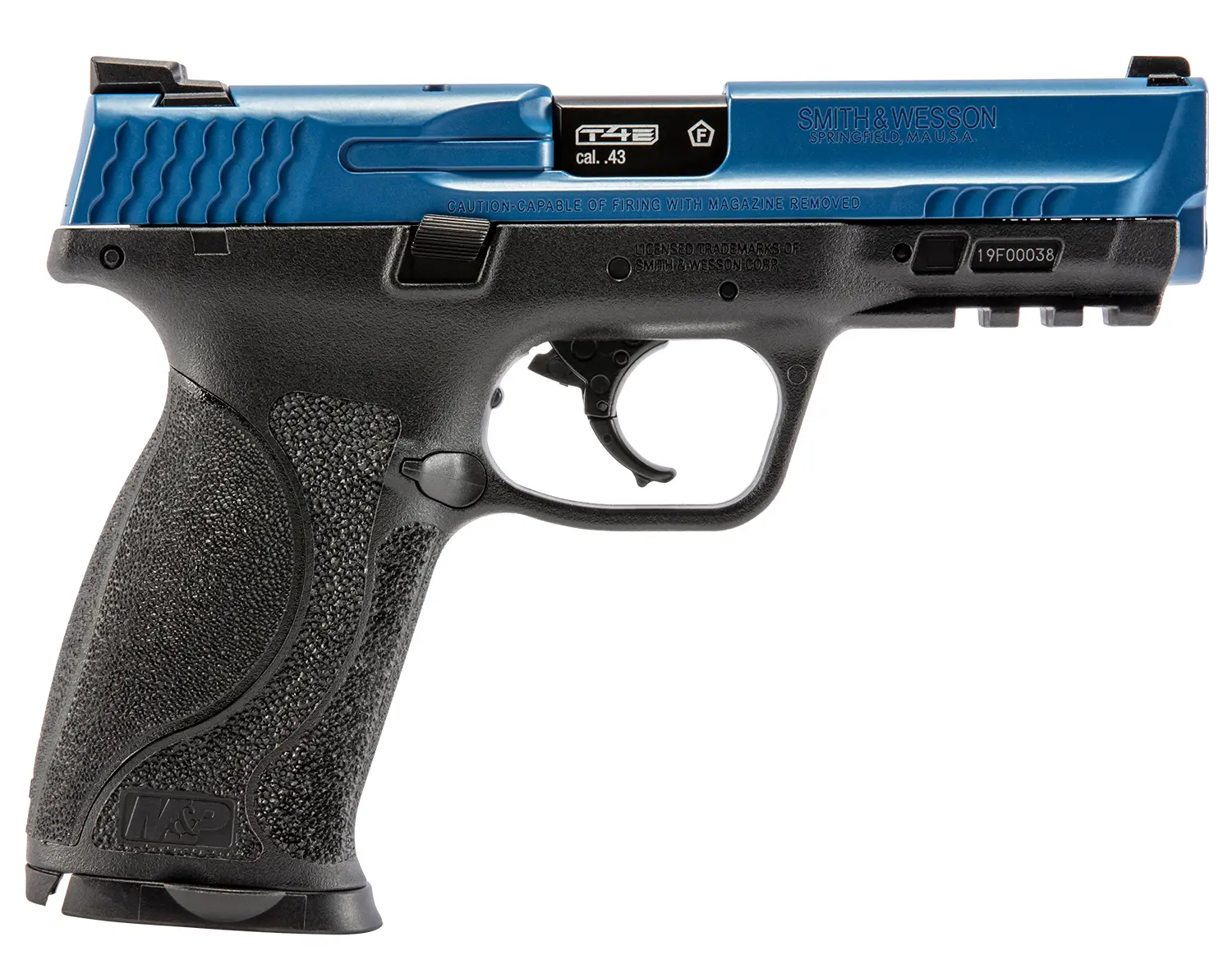 T4E S&W M&P9 M2.0 LE Blue Training -.blue/black 8 T4E S&W M&P9 M2.0 LE Blue Training -.blue/black — Gallery image 8