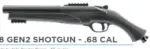 T4E TS 68 GEN 2- PAINTBALL SHOTGUN-.68 CAL-BLACK — Product image