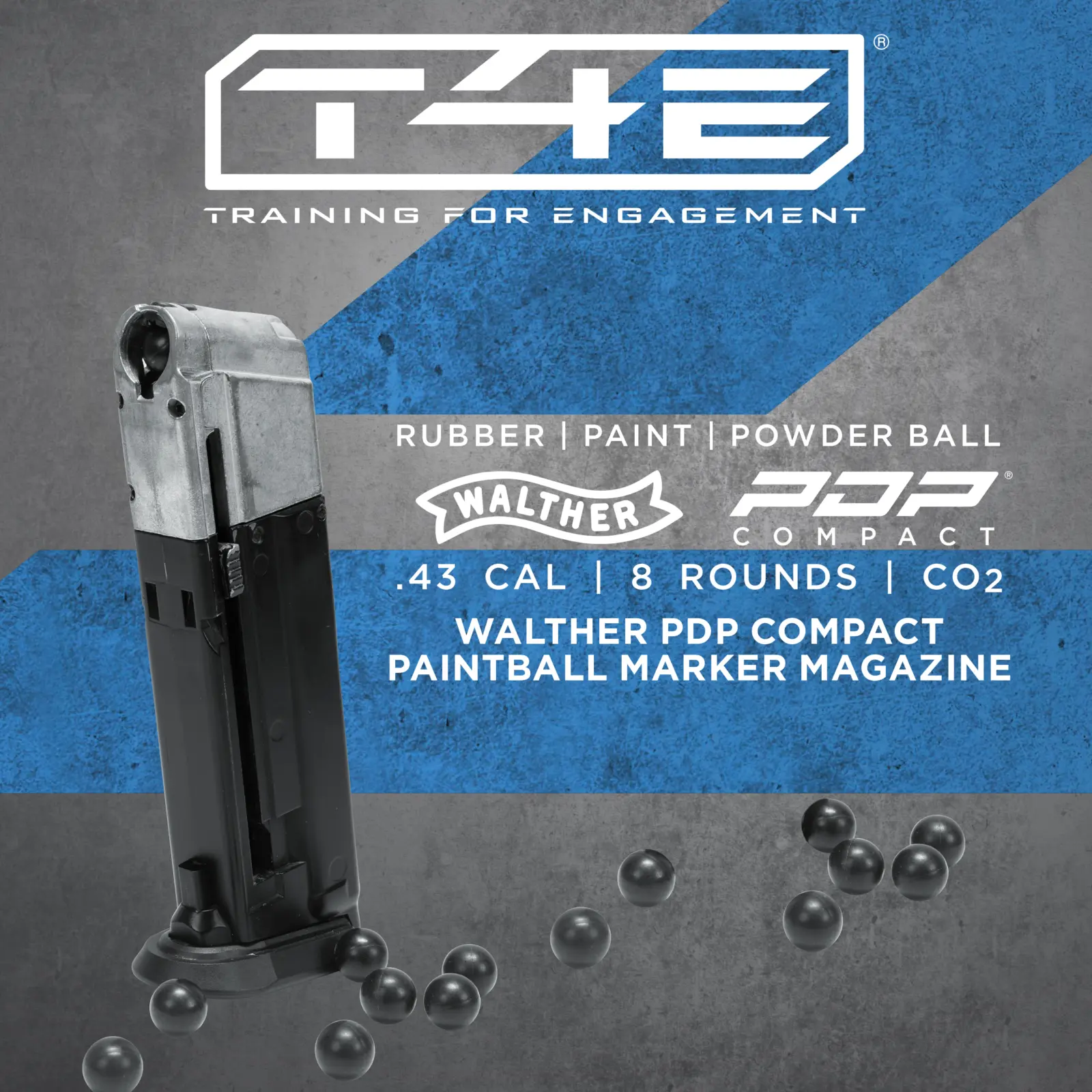 T4E Walther PDP .43 caliber Magazine 10 T4E Walther PDP .43 caliber Magazine — Gallery image 10