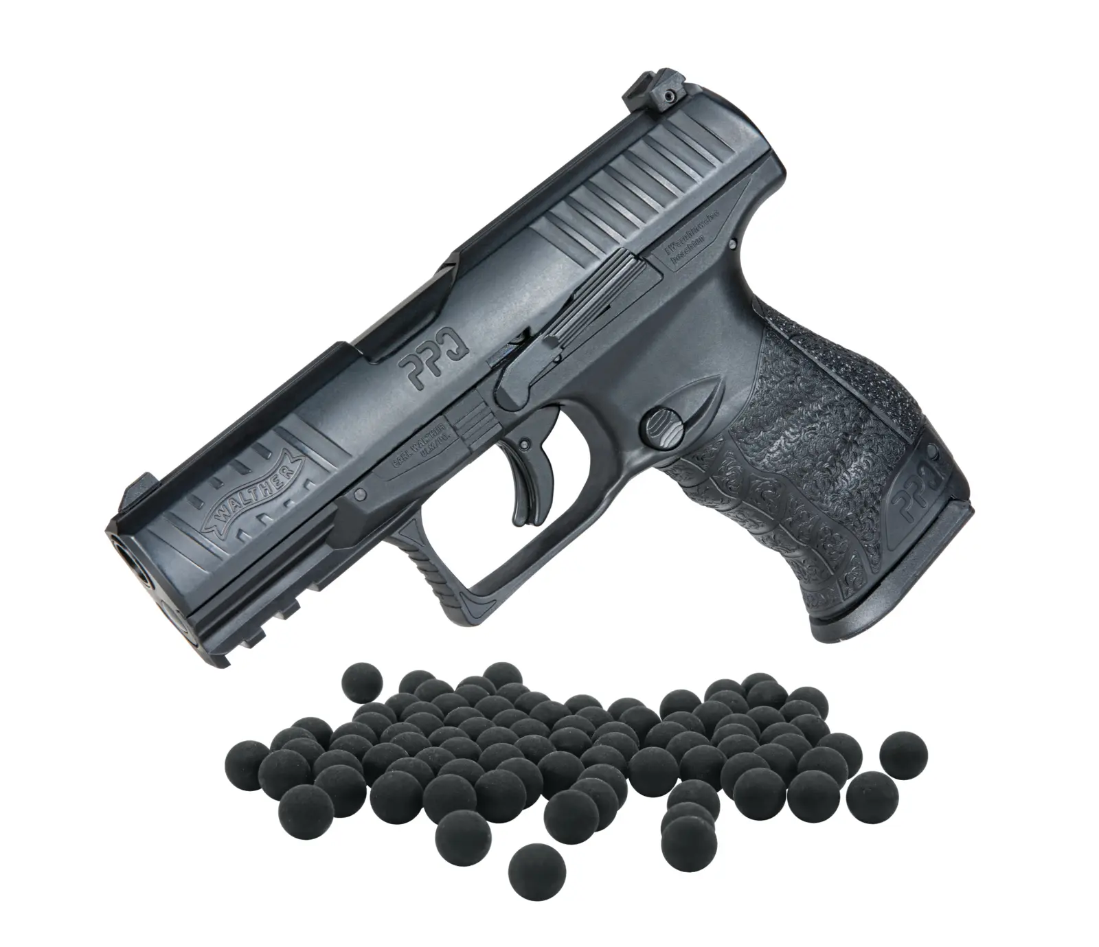T4E Walther PPQ 43 cal Paintball Pistol Black 2 T4E Walther PPQ 43 cal Paintball Pistol Black — Gallery image 2
