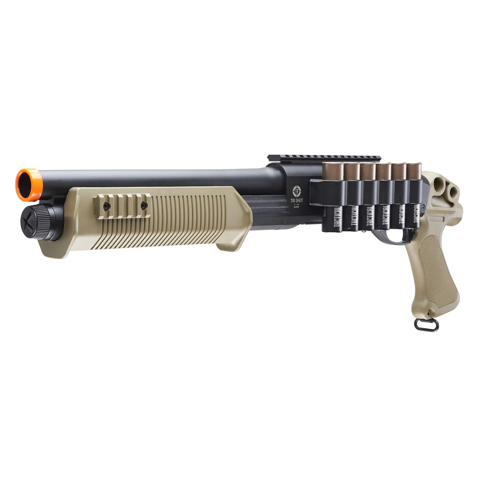 TF Tri Shot Shotgun BLK/TAN 6 TF Tri Shot Shotgun BLK/TAN — Gallery image 6