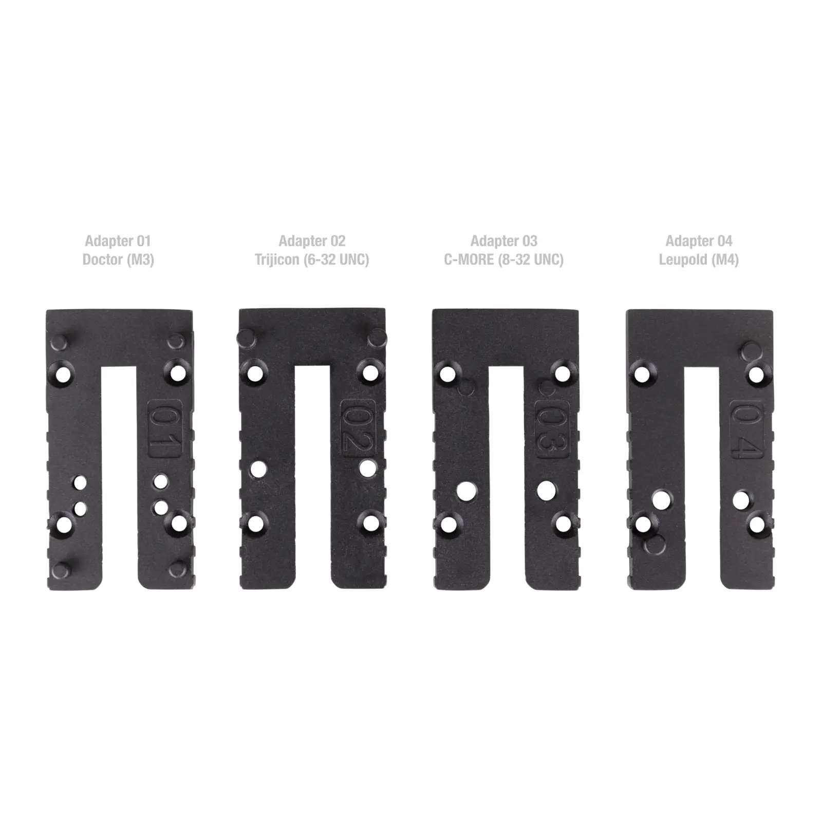 UX OPTIC ADAPTER PLATES (4pack GHK MOS) 8 UX OPTIC ADAPTER PLATES (4pack GHK MOS) — Gallery image 8