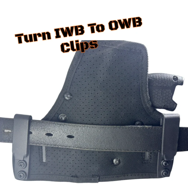 S.A. Self Defense Holster IWB and OWB with backing for Byrna CL IWB OWB Clips S.A. Self Defense Holster IWB and OWB with backing for Byrna CL IWB OWB Clips