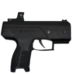 S.A. Self Defense red dot sight for the Byrna CL s.a. side w byrna cl
